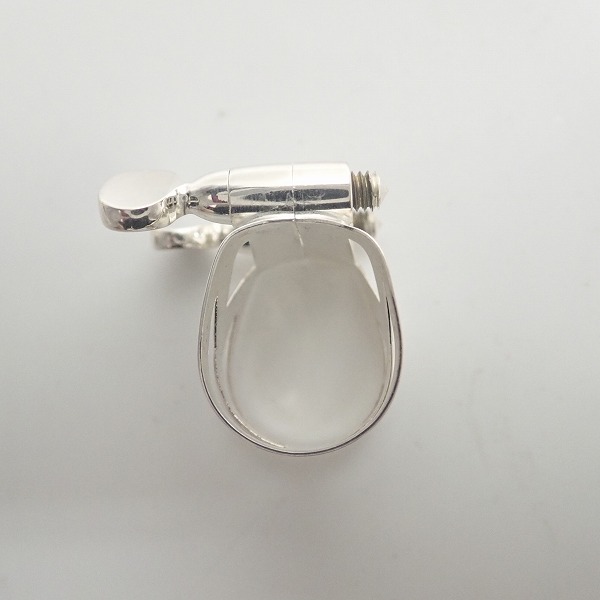 実際に弊社で買取させて頂いたSELMER/セルマー ソプラノサックス メタルマウスピース用 リガチャー シルバーの画像 3枚目