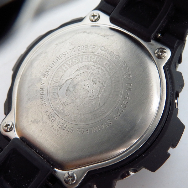 実際に弊社で買取させて頂いたG-SHOCK×HYSTERIC GLAMOUR/Gショック×ヒステリックグラマー コラボ 2016 三つ目 DW-6900FSの画像 3枚目