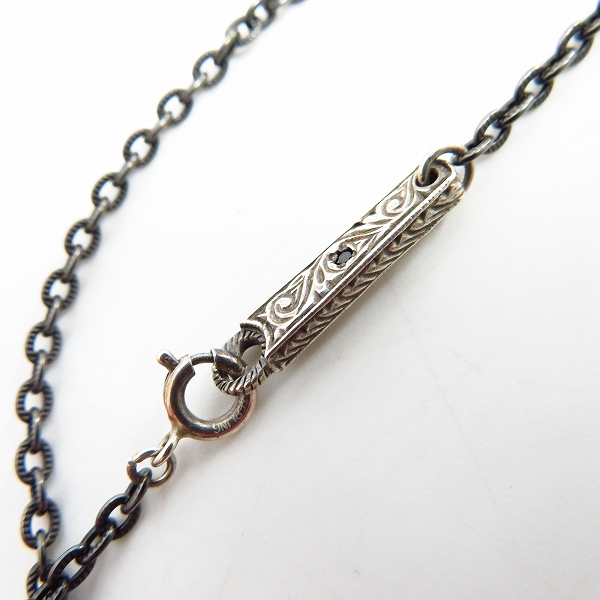 実際に弊社で買取させて頂いたLoree Rodkin/ローリーロドキン カットアウトクロスネックレス ブラックコーティングの画像 4枚目