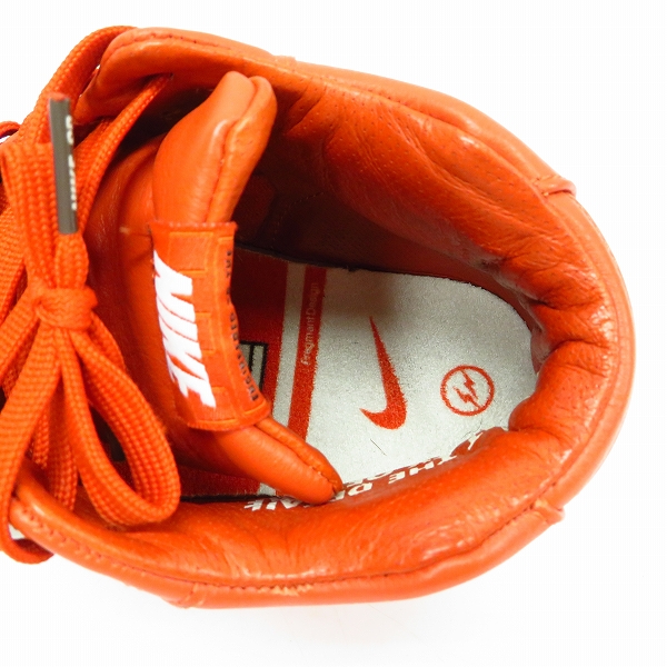 実際に弊社で買取させて頂いたNIKE×FRAGMENT DESIGN/ナイキ×フラグメントデザイン AIR TRAINER 1 MID SP/エアトレーナー 806942-881/26.5の画像 4枚目