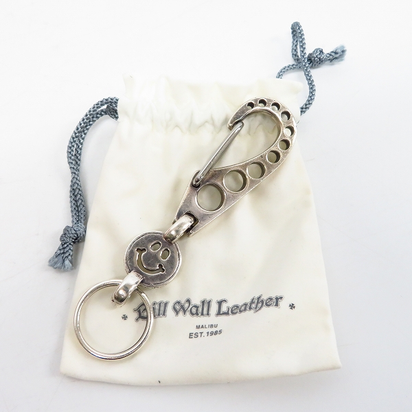 実際に弊社で買取させて頂いたBWL/Bill Wall Leather/ビルウォールレザー 2000 クリップｗ/ハッピーフェイス キーチェーン KC775の画像 5枚目