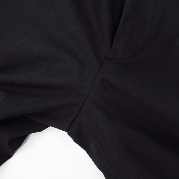 実際に弊社で買取させて頂いた【未使用】LOUNGE LIZARD/ラウンジリザード パンツ ブラック 1の画像 6枚目