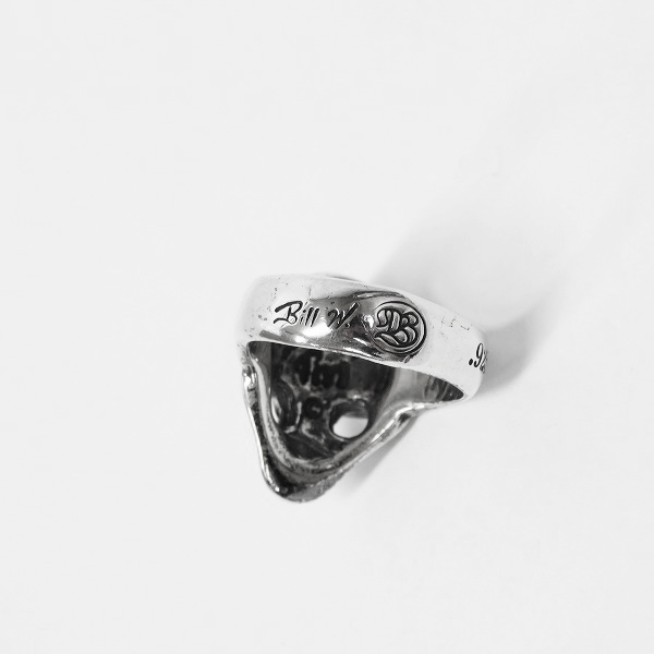 実際に弊社で買取させて頂いたBILL WALL LEATHER/BWL/ビルウォールレザー グッドラックスカル リング/15.5号の画像 6枚目