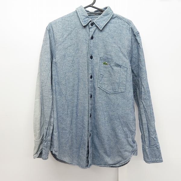 実際に弊社で買取させて頂いたLACOSTE/ラコステ ヘビーウェイト 長袖シャツ 4
