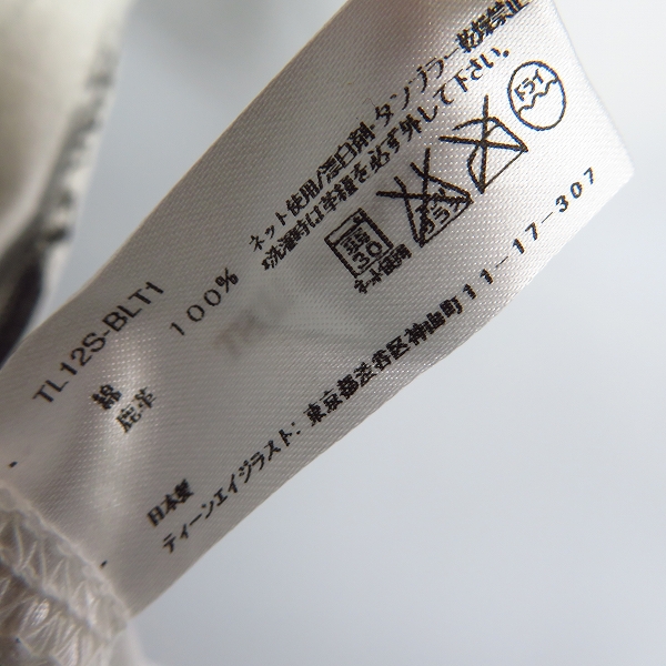 実際に弊社で買取させて頂いた【未使用】BACKLASH×TEENAGE LUST/バックラッシュ×ティーンエイジラスト コラボフォトTシャツ TL12S-BLT1/1の画像 6枚目