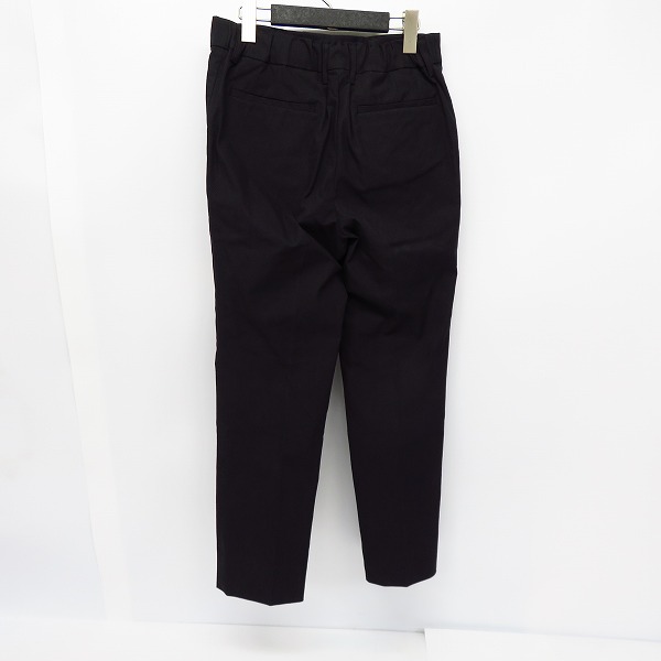 実際に弊社で買取させて頂いた【未使用】LOUNGE LIZARD/ラウンジリザード パンツ ブラック 1の画像 1枚目