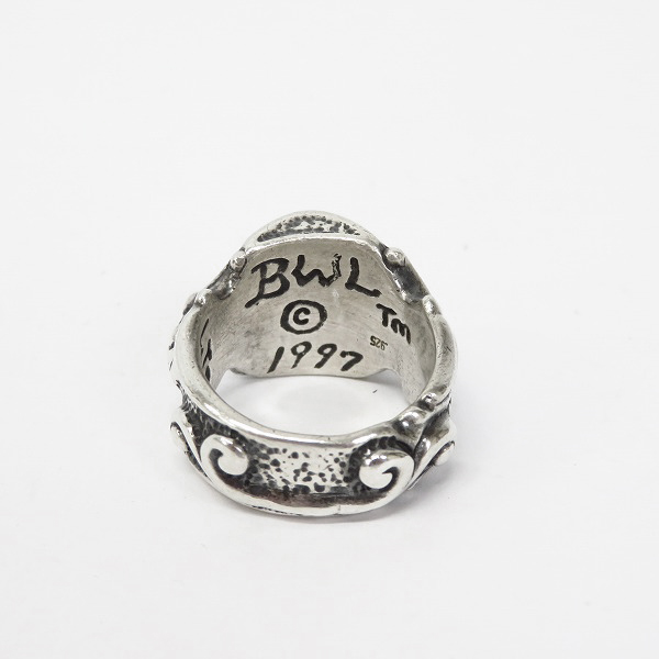 実際に弊社で買取させて頂いたBWL/Bill Wall Leather/ビルウォールレザー Gothic Cross/ゴシッククロス リング 20号 の画像 3枚目