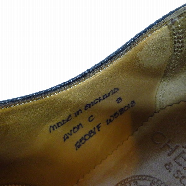 実際に弊社で買取させて頂いたJOSEPH CHEANEY&SONS/ジョセフ チーニー ウィングチップ レースアップ シューズ 8の画像 5枚目