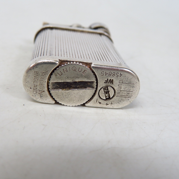 実際に弊社で買取させて頂いたdunhill/ダンヒル UNIQUE/ユニーク ライター シルバーの画像 4枚目