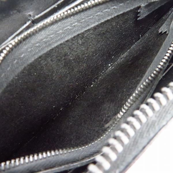 実際に弊社で買取させて頂いたBACKLASH/バックラッシュ オイルクロコ ラウンドファスナー ロングウォレット 383-03 の画像 4枚目
