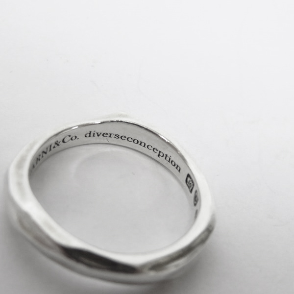 実際に弊社で買取させて頂いたGARNI＆co/ガルニ シルバー リング 15号の画像 4枚目