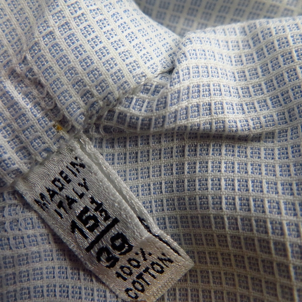 実際に弊社で買取させて頂いたBORRELLI×BARNEYS NEWYORK/ボレッリ×バーニーズニューヨーク 長袖シャツ/39の画像 5枚目