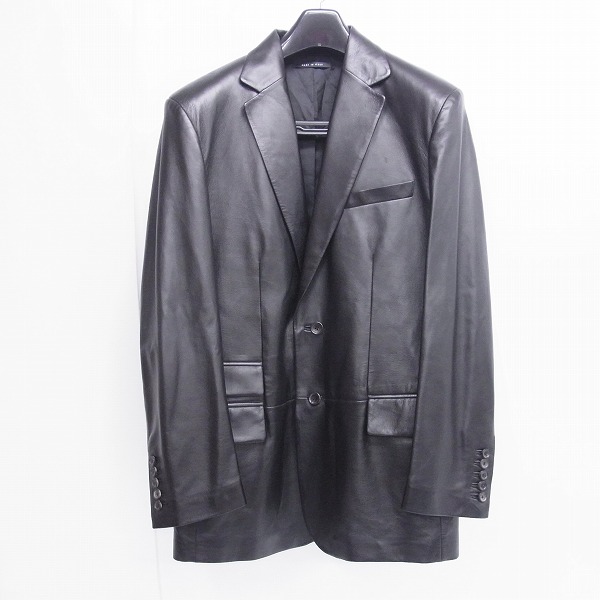 GUCCI/グッチ 2Bレザーテーラードジャケット 46の買取実績 - ブランド