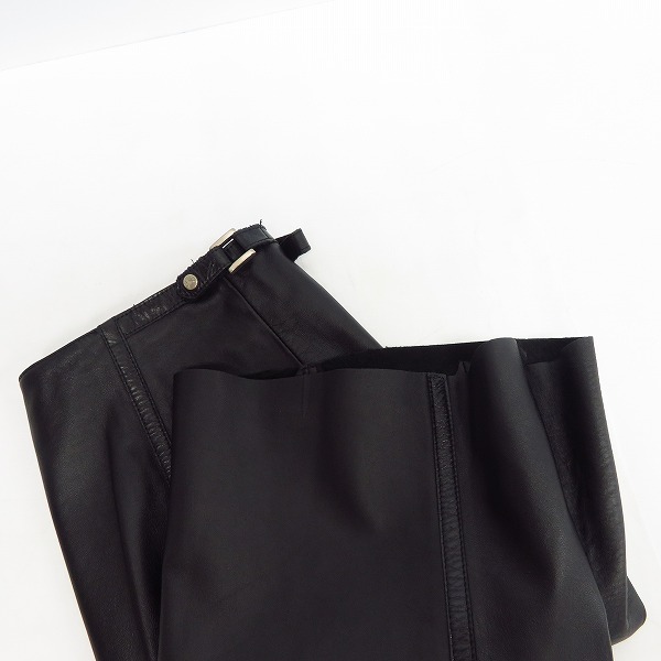 実際に弊社で買取させて頂いたBURBERRY BLUE LABEL/バーバリー・ブルー レーベル レザー　タイトスカート 38の画像 8枚目