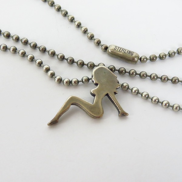 実際に弊社で買取させて頂いたBWL/ビルウォールレザー レディチャーム ネックレス