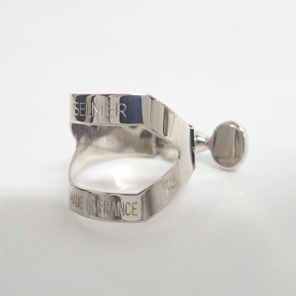 実際に弊社で買取させて頂いたSELMER/セルマー ソプラノサックス リガチャー シルバー