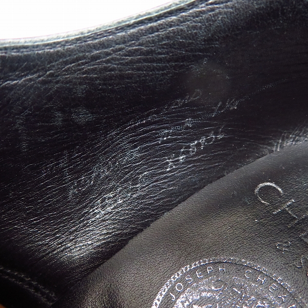 実際に弊社で買取させて頂いたJOSEPH CHEANEY/ジョセフチーニー ストレートチップシューズ 7.5の画像 5枚目