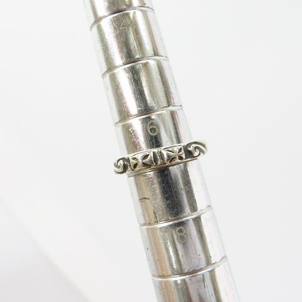 実際に弊社で買取させて頂いたBWL/ビルウォールレザー THIN CROSS シンクロスリング R202 7号の画像 6枚目