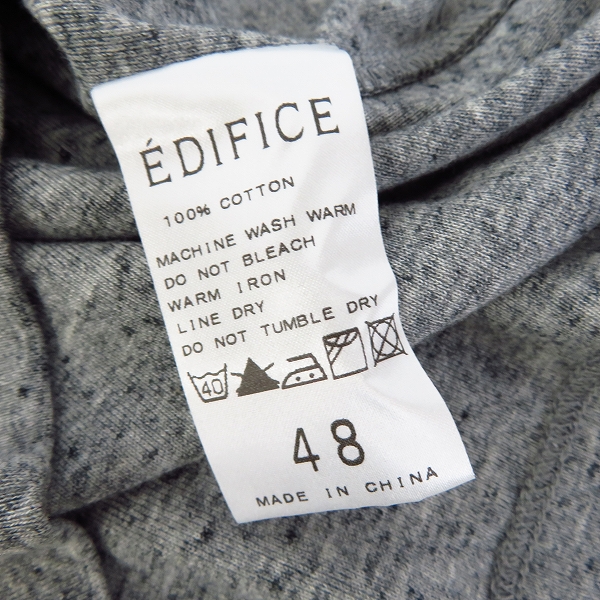 実際に弊社で買取させて頂いたEDIFICE/エディフィス 霜降り タンクトップ 48/2点セットの画像 3枚目