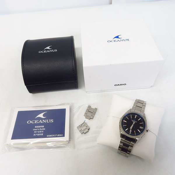 CASIO/カシオ OCEANUS/オシアナス 3針モデル タフソーラー 時計