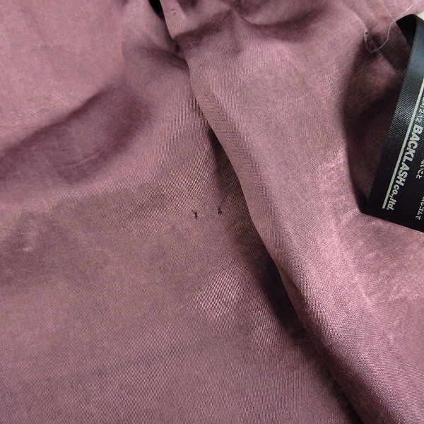実際に弊社で買取させて頂いたBACKLASH/バックラッシュ ジャパンショルダー GARMENT-DYED ジャケット 1773-04 XSの画像 5枚目