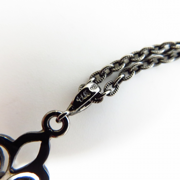 実際に弊社で買取させて頂いたLoree Rodkin/ローリーロドキン カットアウトクロスネックレス ブラックコーティングの画像 3枚目