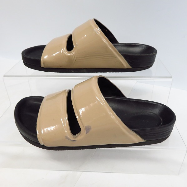 実際に弊社で買取させて頂いたCELINE/セリーヌ ダブルバンドサンダル/36の画像 3枚目
