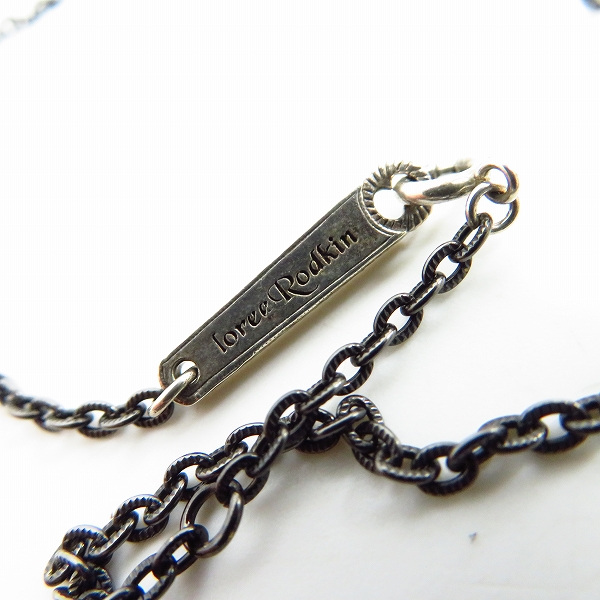 実際に弊社で買取させて頂いたLoree Rodkin/ローリーロドキン カットアウトクロスネックレス ブラックコーティングの画像 5枚目