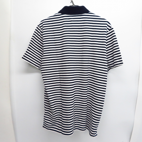 実際に弊社で買取させて頂いたLACOSTE/ラコステ ボーダー柄 ロゴ刺繍半袖ポロシャツ 5の画像 1枚目