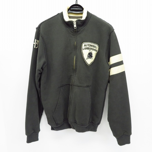 実際に弊社で買取させて頂いたHYDROGEN/ハイドロゲン AUTOMOBILI LAMBORGHINI 裏ボア スウェットジャケット/L