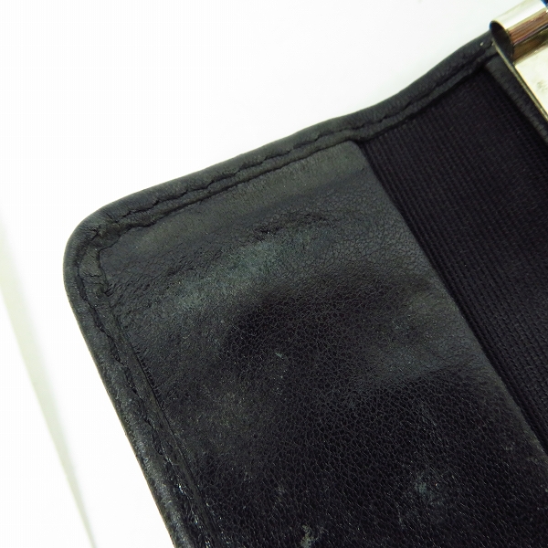 実際に弊社で買取させて頂いたJIMMY CHOO/ジミーチュウ スタースタッズ レザーキーケースの画像 6枚目