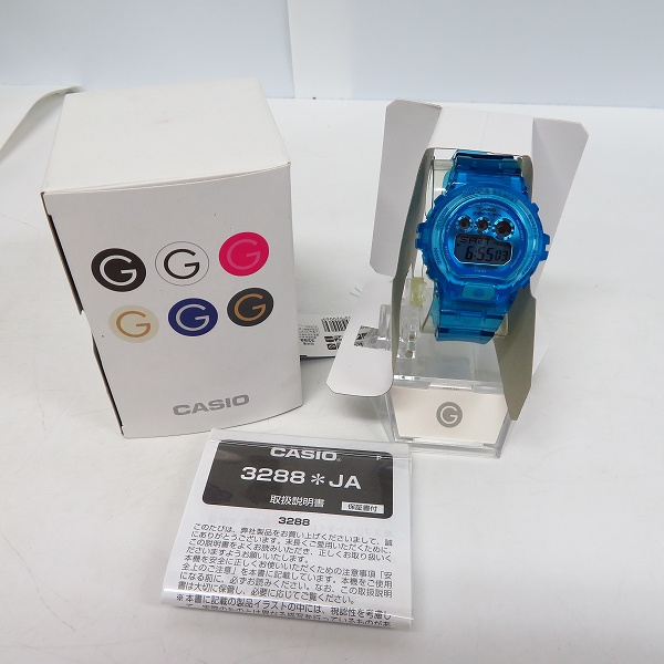 実際に弊社で買取させて頂いたG-SHOCK/Gショック MINI 腕時計 ブルースケルトン GMN-692-2JRの画像 5枚目