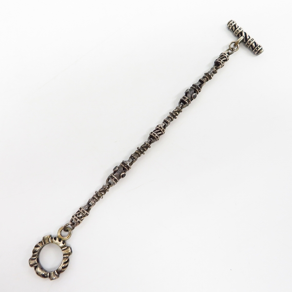 実際に弊社で買取させて頂いた【ギャラ付】LEATHERS&TREASURES/レザーズアンドトレジャーズ スターリングストーン ブレスの画像 7枚目