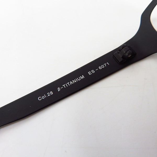 実際に弊社で買取させて頂いたSpec espace/スペック エスパス メガネフレーム/アイウェア/ES-6071 Col.28の画像 3枚目