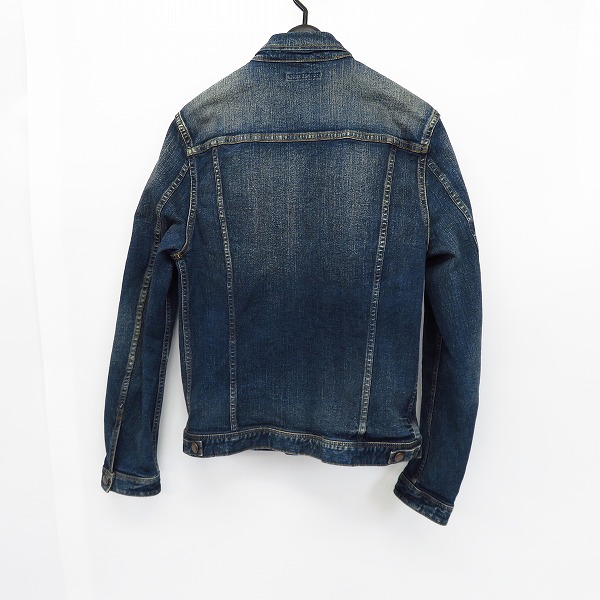 実際に弊社で買取させて頂いたLounge Lizard/ラウンジリザード インディゴデニムジャケット ウォッシュ加工 2の画像 1枚目