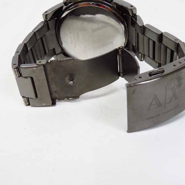 実際に弊社で買取させて頂いたARMANI EXCHANGE/アルマーニエクスチェンジ クロノグラフ AX2086【動作未確認】の画像 2枚目