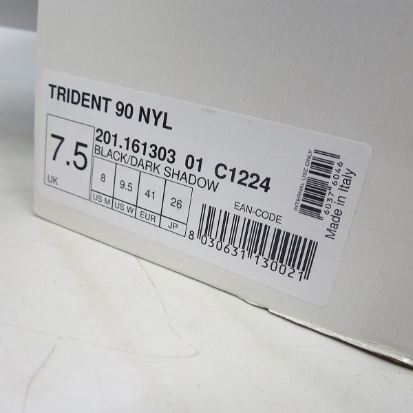 実際に弊社で買取させて頂いたDiadora Heritage/ディアドラ ヘリテージ TRIDENT 90 NYL シューズ/スニーカー 161303C/26の画像 8枚目