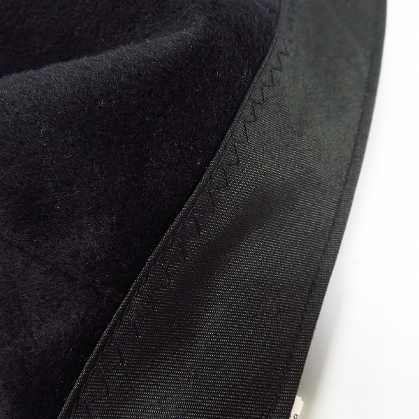 実際に弊社で買取させて頂いたCA4LA/カシラ JUN01792 ウール/カシミヤ混 ベレー型帽子の画像 7枚目