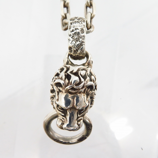 実際に弊社で買取させて頂いたBWL/ビルウォールレザー ライオンwリング ネックレスの画像 1枚目