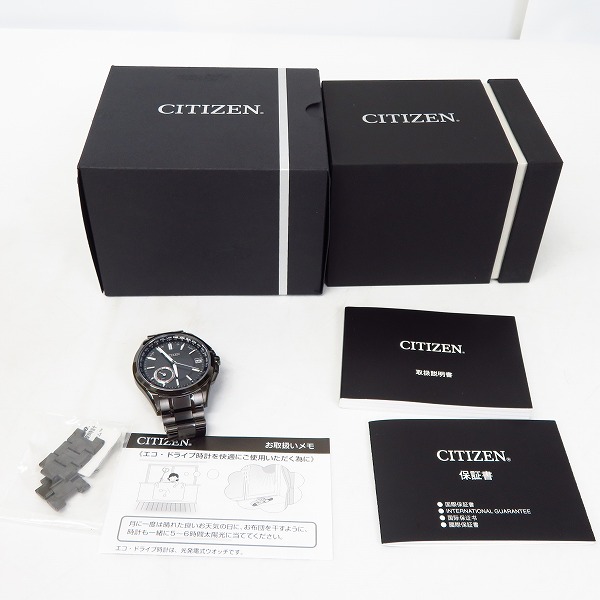 実際に弊社で買取させて頂いた【保証期間内】CITIZEN/シチズン ATTESA Eco-Drive/アテッサ エコ・ドライブ ソーラーGPS電波時計 CC3015-57Eの画像 7枚目