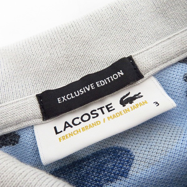 実際に弊社で買取させて頂いたLACOSTE/ラコステ 半袖 ポロシャツ カモ柄/迷彩 3の画像 2枚目