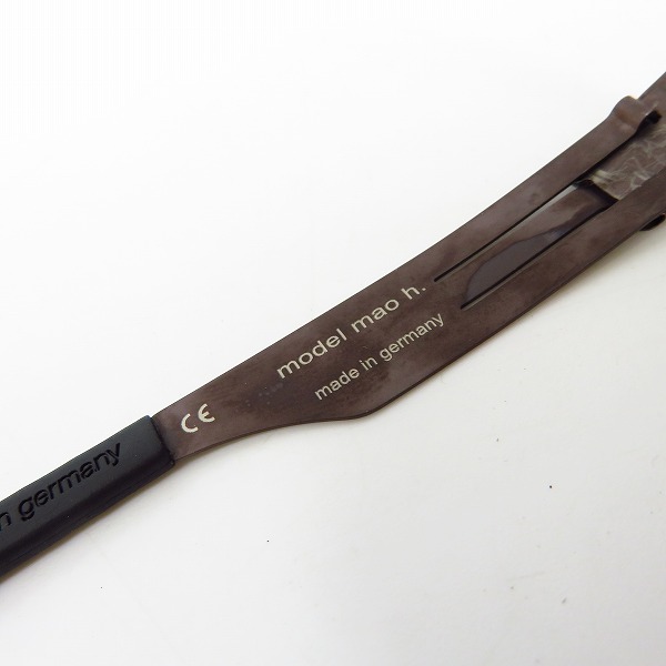 実際に弊社で買取させて頂いたic!berlin/アイシーベルリン mao h. メガネフレームの画像 3枚目