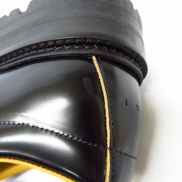 実際に弊社で買取させて頂いたMARNI/マルニ レザートレッキングシューズ/ローカットブーツ 42の画像 7枚目