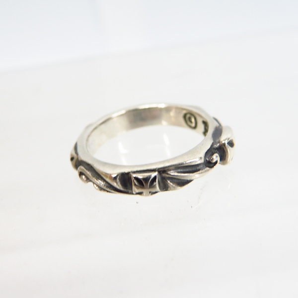 実際に弊社で買取させて頂いたBWL/ビルウォールレザー THIN CROSS シンクロスリング R202 7号の画像 3枚目