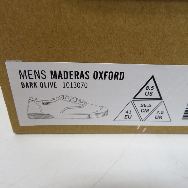 実際に弊社で買取させて頂いたKEEN/キーン マデラスオックスフォード MADERAS OXFORD 1013070/26.5の画像 8枚目