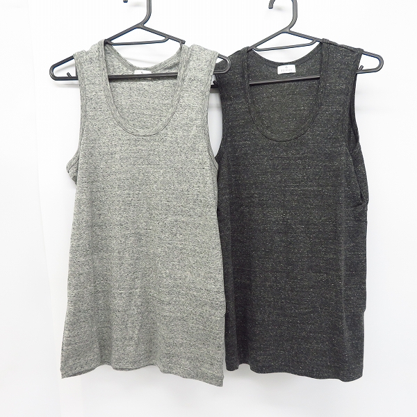 実際に弊社で買取させて頂いたEDIFICE/エディフィス 霜降り タンクトップ 48/2点セット