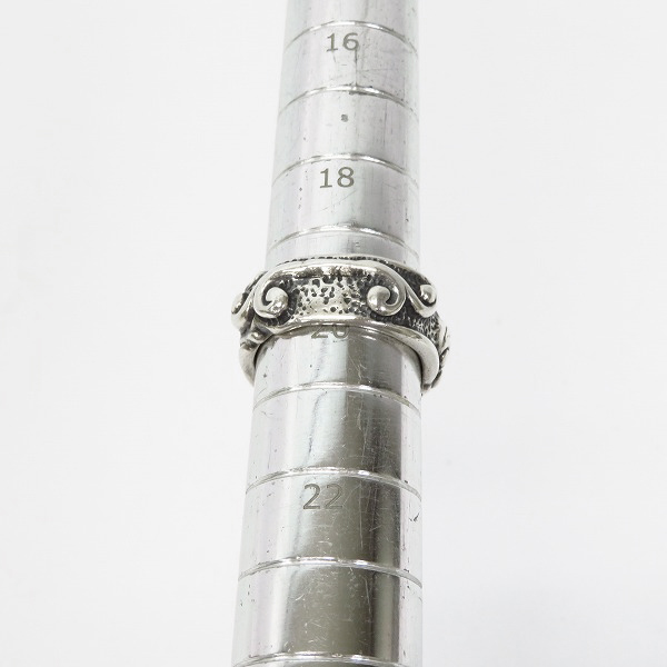 実際に弊社で買取させて頂いたBWL/Bill Wall Leather/ビルウォールレザー Gothic Cross/ゴシッククロス リング 20号 の画像 8枚目