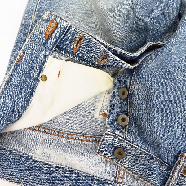 実際に弊社で買取させて頂いたIF SIX WAS NINE/イフシックスワズナイン ハーフ デニムパンツ MUD MAX BEAR/1/2/351DK/30の画像 2枚目
