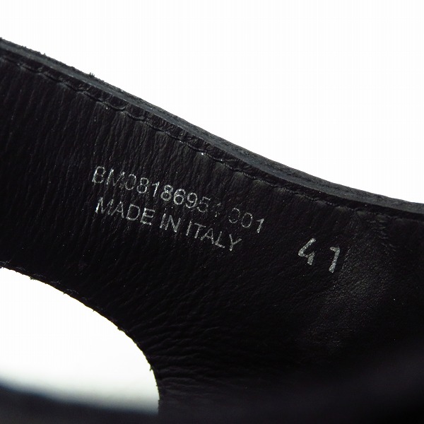 実際に弊社で買取させて頂いたGIVENCHY/ジバンシィ レザー サンダル BM08186954 001/41の画像 5枚目