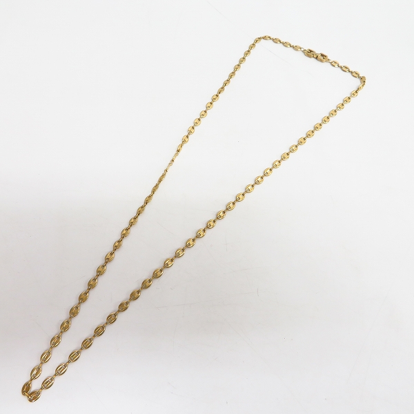 実際に弊社で買取させて頂いたGIVENCHY/ジバンシイ ゴールドカラー ネックレスチェーンの画像 3枚目